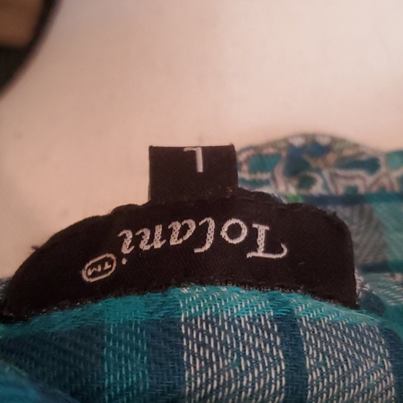 TOLANI LARGE SLLESS MULTI PATTERN TOP - Picture 4 of 5